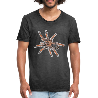 Männer Vintage T-Shirt Brachypelma emilia - Vintage Schwarz