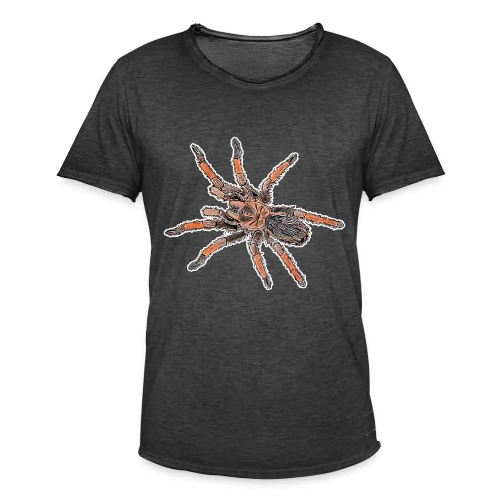 Männer Vintage T-Shirt Brachypelma emilia - Vintage Schwarz