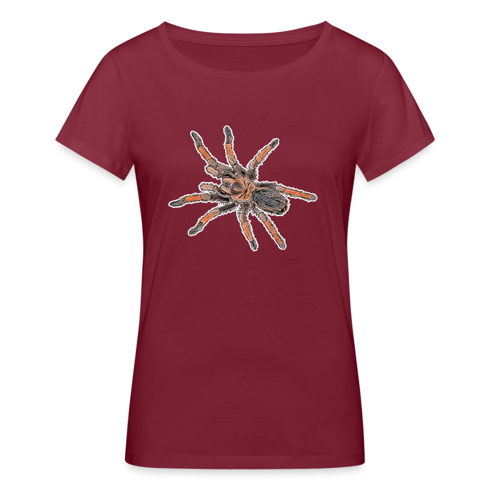 Frauen Stanley & Stella Bio-T-Shirt Brachypelma emilia - Burgunderrot