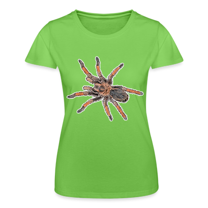 Frauen Fruit of the Loom T-Shirt Brachypelma emilia - Hellgrün