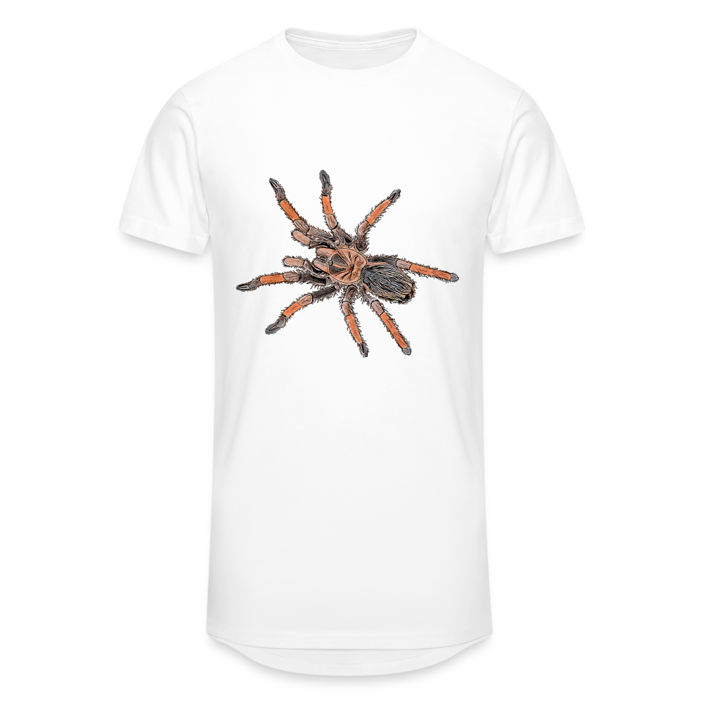 Männer Urban Longshirt Brachypelma emilia - weiß