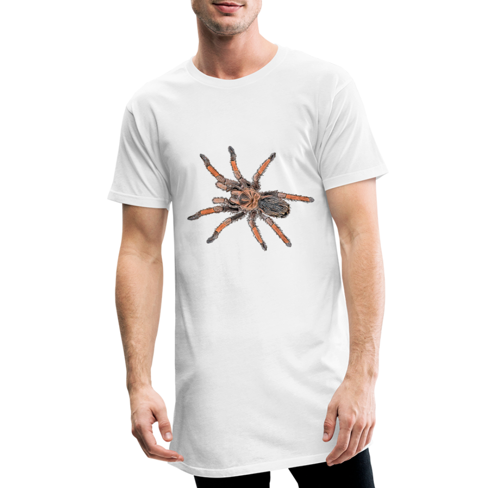 Männer Urban Longshirt Brachypelma emilia - weiß