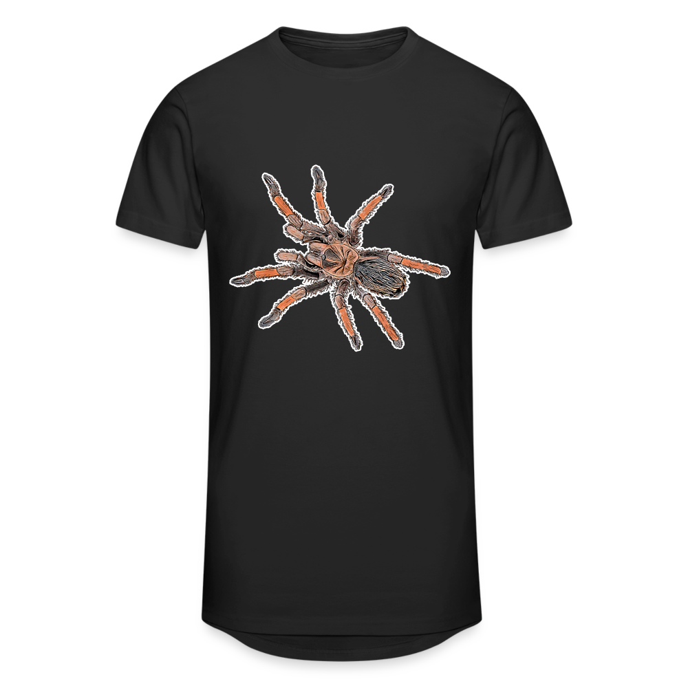 Männer Urban Longshirt Brachypelma emilia - Schwarz