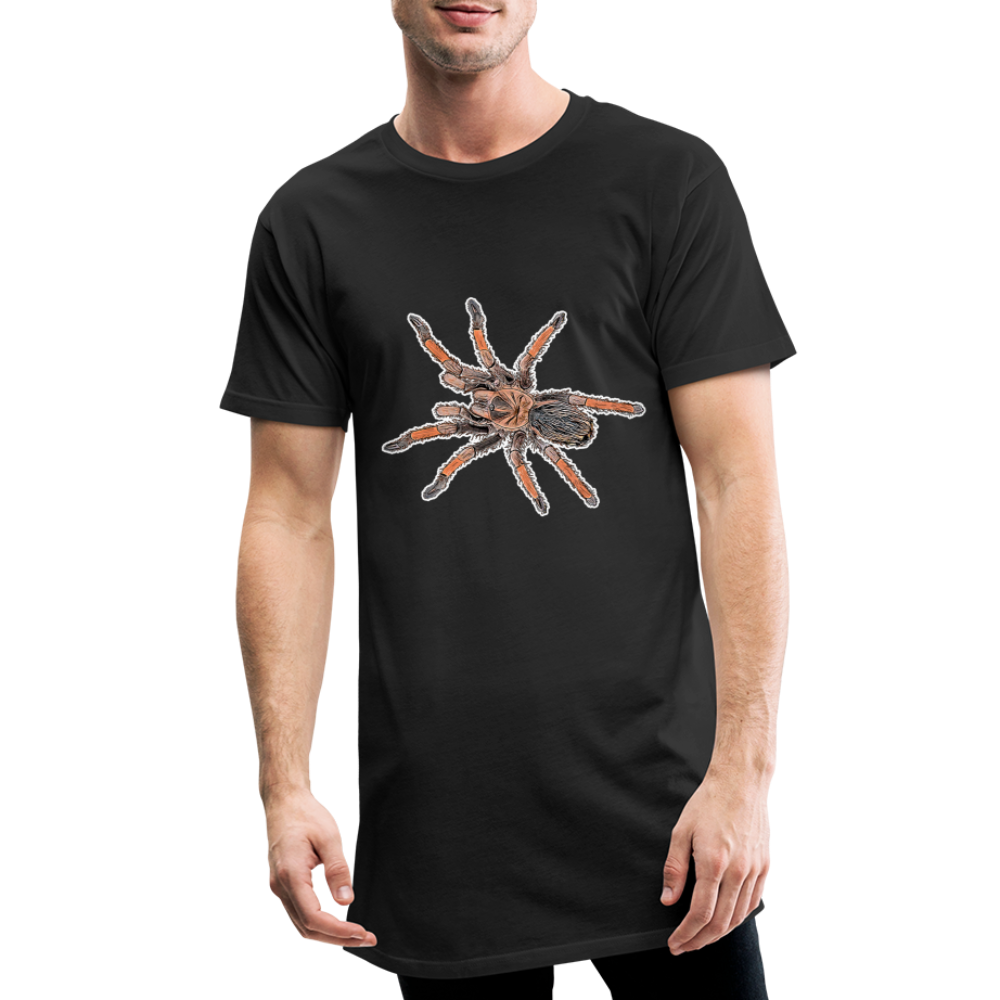 Männer Urban Longshirt Brachypelma emilia - Schwarz