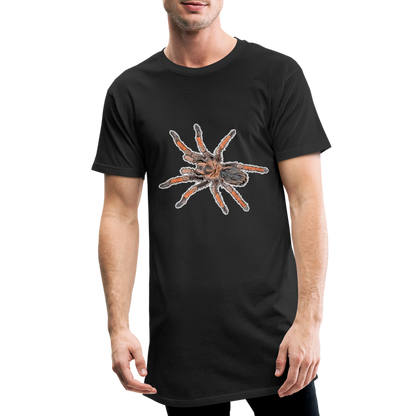 Männer Urban Longshirt Brachypelma emilia - Schwarz
