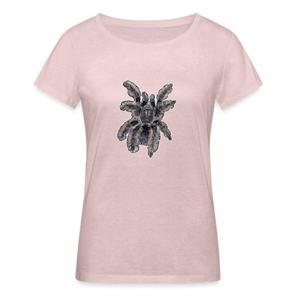 Frauen Stanley & Stella Bio-T-Shirt Tliltocatl albopilosus - Rosa-Creme meliert