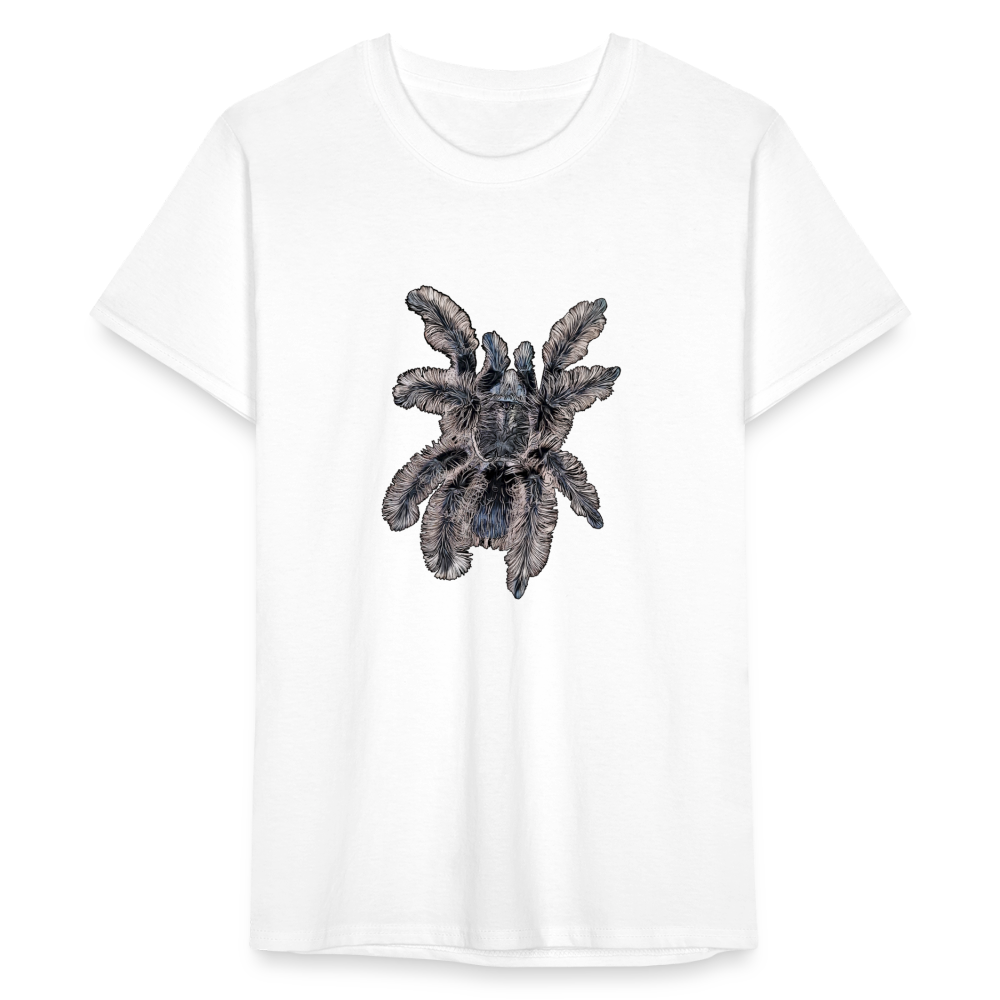 Männer Fruit of the Loom T-Shirt Tliltocatl albopilosus - weiß