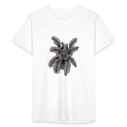 Männer Fruit of the Loom T-Shirt Tliltocatl albopilosus - weiß
