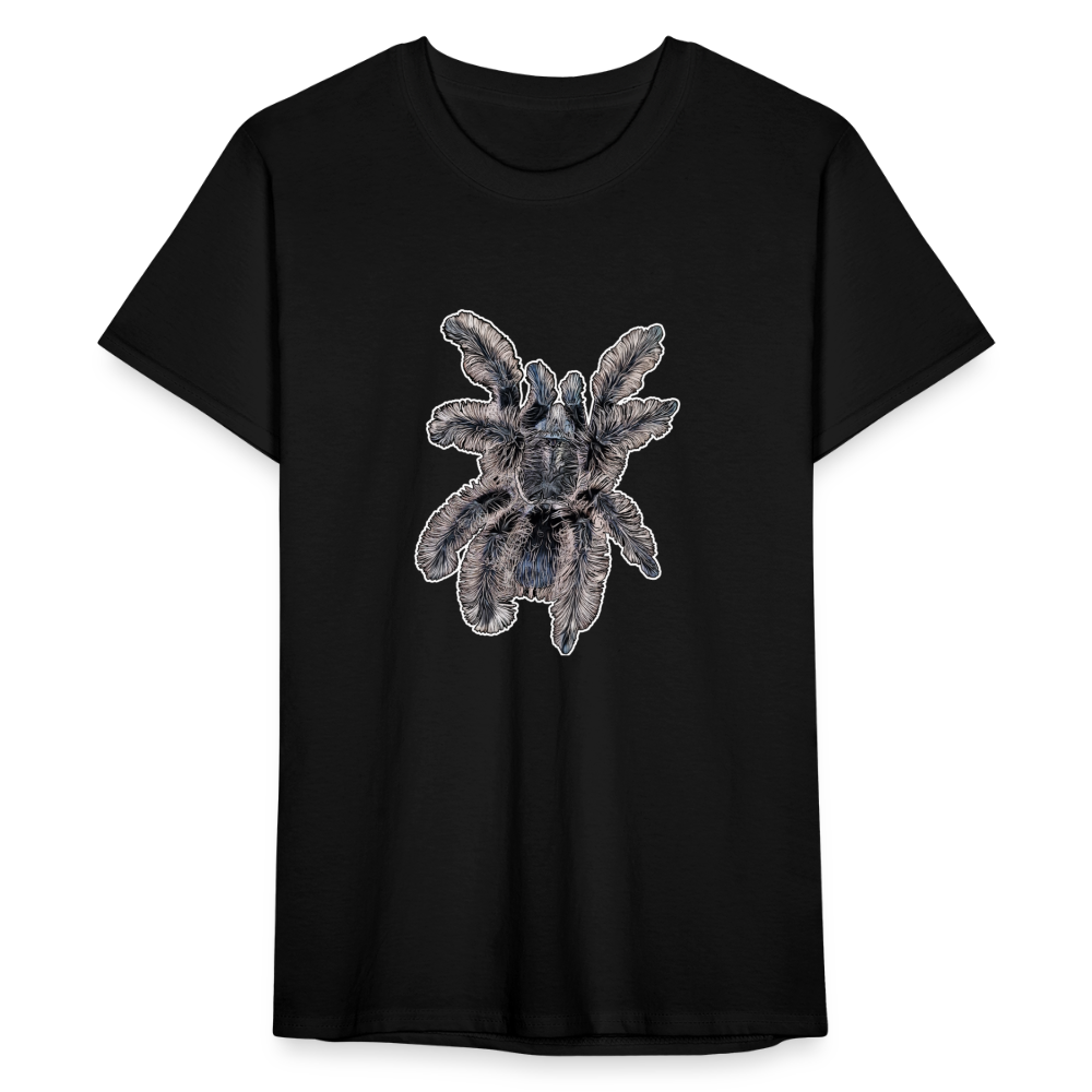 Männer Fruit of the Loom T-Shirt Tliltocatl albopilosus - Schwarz