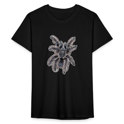 Männer Fruit of the Loom T-Shirt Tliltocatl albopilosus - Schwarz