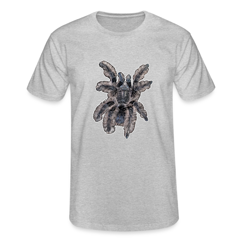 Männer Fruit of the Loom T-Shirt Tliltocatl albopilosus - Grau meliert