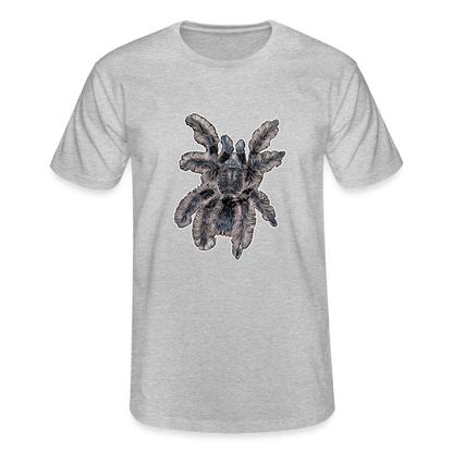 Männer Fruit of the Loom T-Shirt Tliltocatl albopilosus - Grau meliert