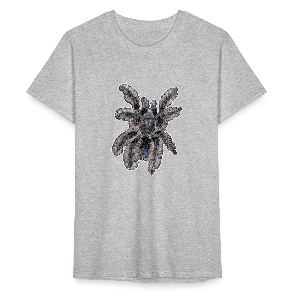 Männer Fruit of the Loom T-Shirt Tliltocatl albopilosus - Grau meliert