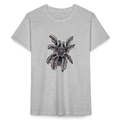 Männer Fruit of the Loom T-Shirt Tliltocatl albopilosus - Grau meliert