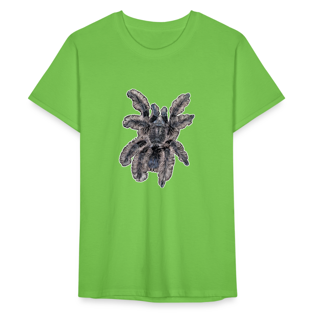 Männer Fruit of the Loom T-Shirt Tliltocatl albopilosus - Hellgrün