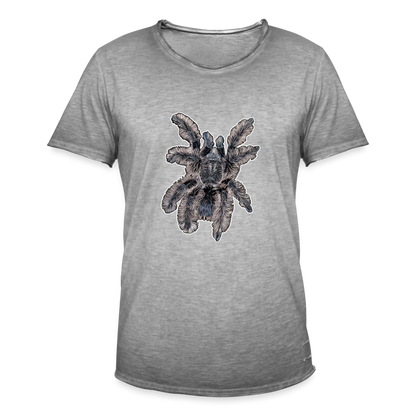 Männer Vintage T-Shirt Tliltocatl albopilosus - Vintage Grau
