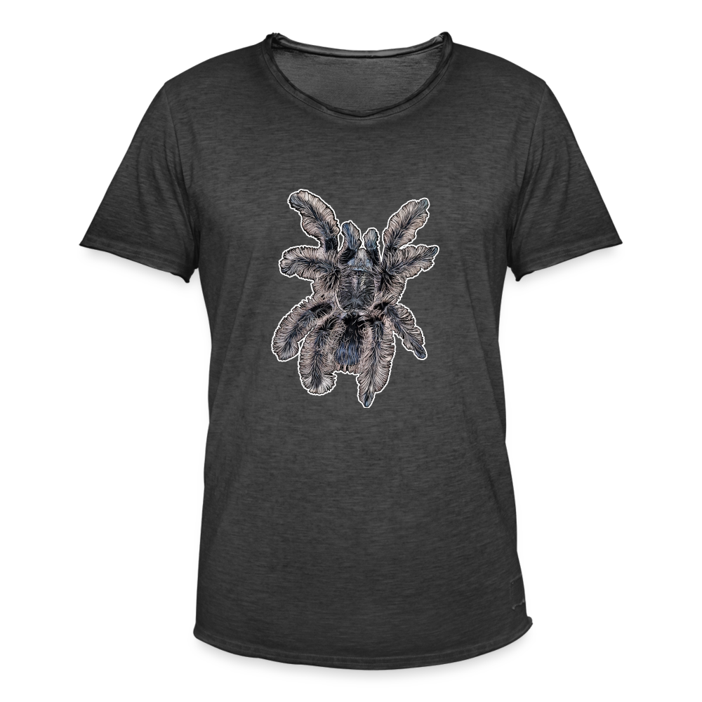 Männer Vintage T-Shirt Tliltocatl albopilosus - Vintage Schwarz