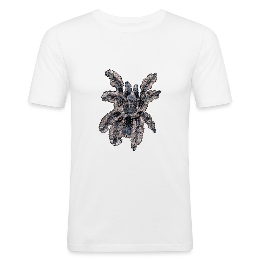 Männer Slim Fit T-Shirt Tliltocatl albopilosus - weiß