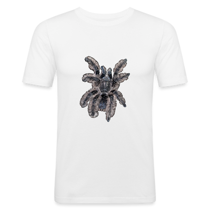 Männer Slim Fit T-Shirt Tliltocatl albopilosus - weiß