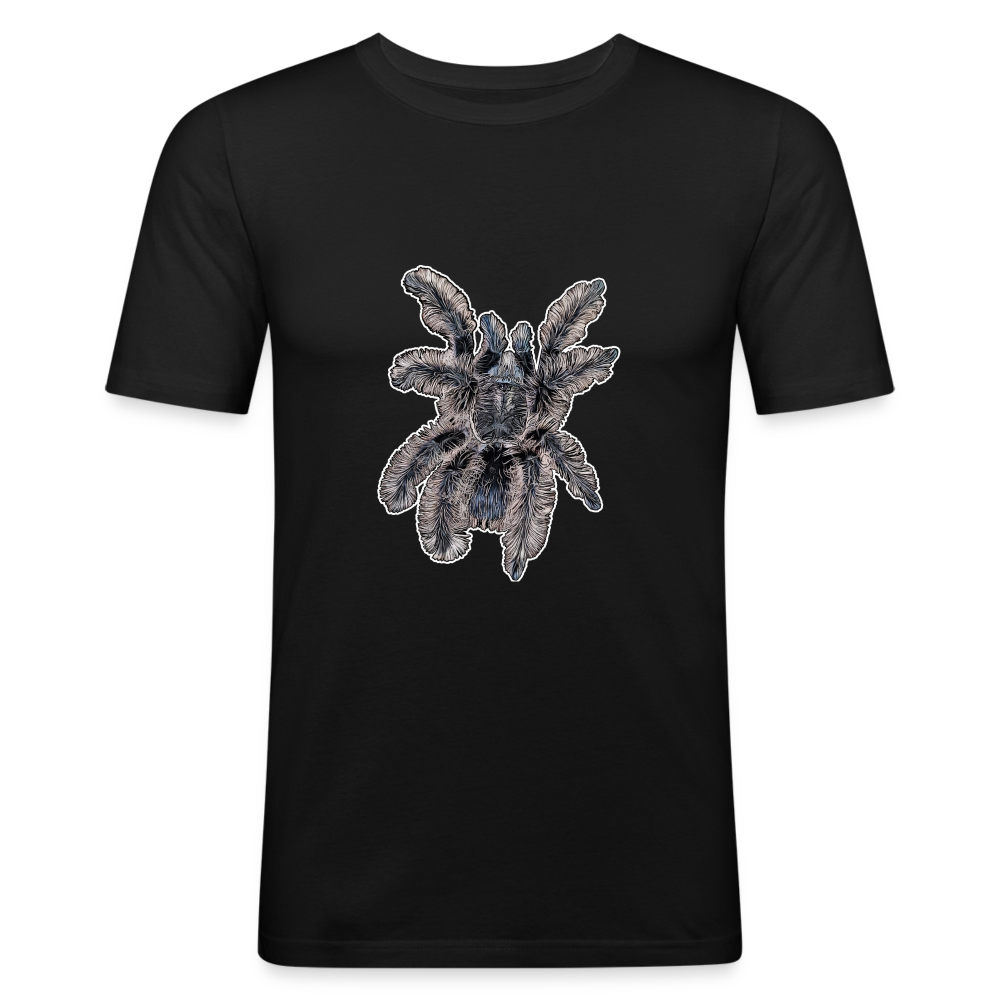 Männer Slim Fit T-Shirt Tliltocatl albopilosus - Schwarz