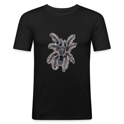 Männer Slim Fit T-Shirt Tliltocatl albopilosus - Schwarz