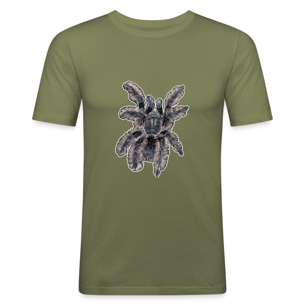 Männer Slim Fit T-Shirt Tliltocatl albopilosus - khaki Grün
