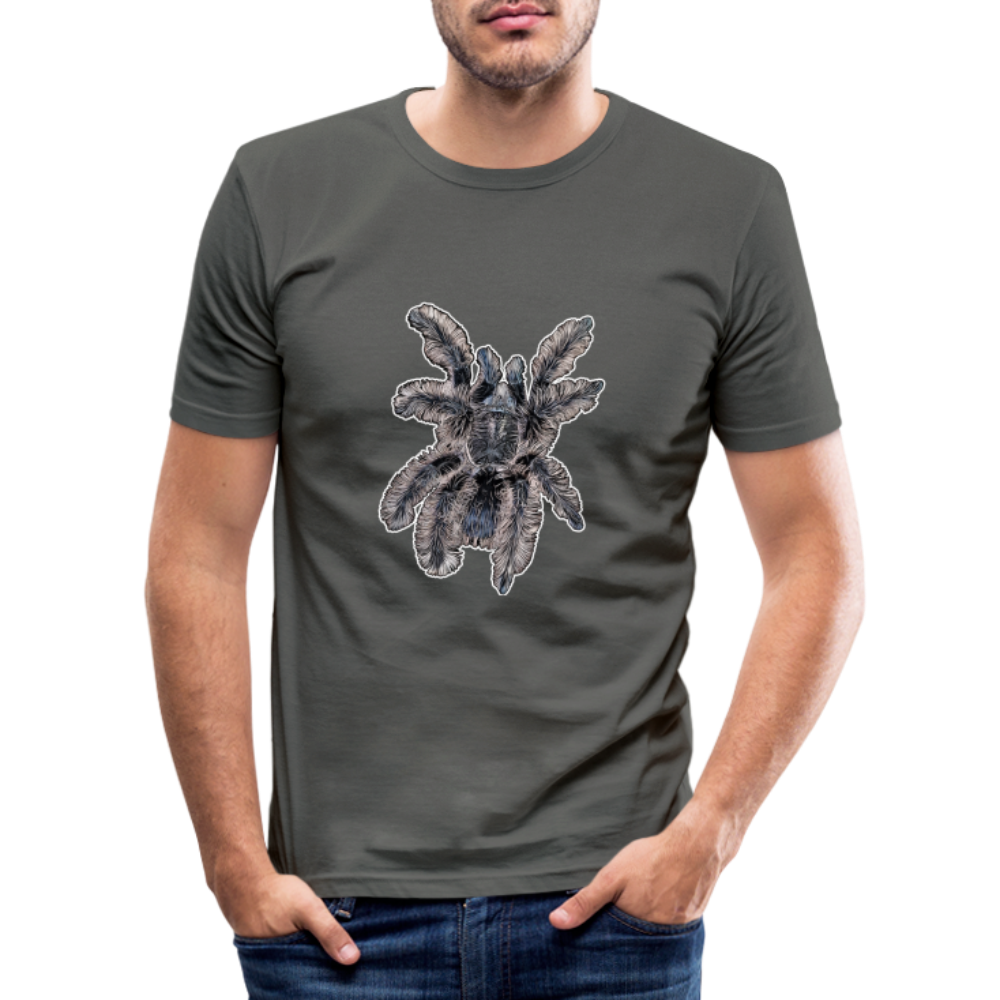 Männer Slim Fit T-Shirt Tliltocatl albopilosus - Graphite