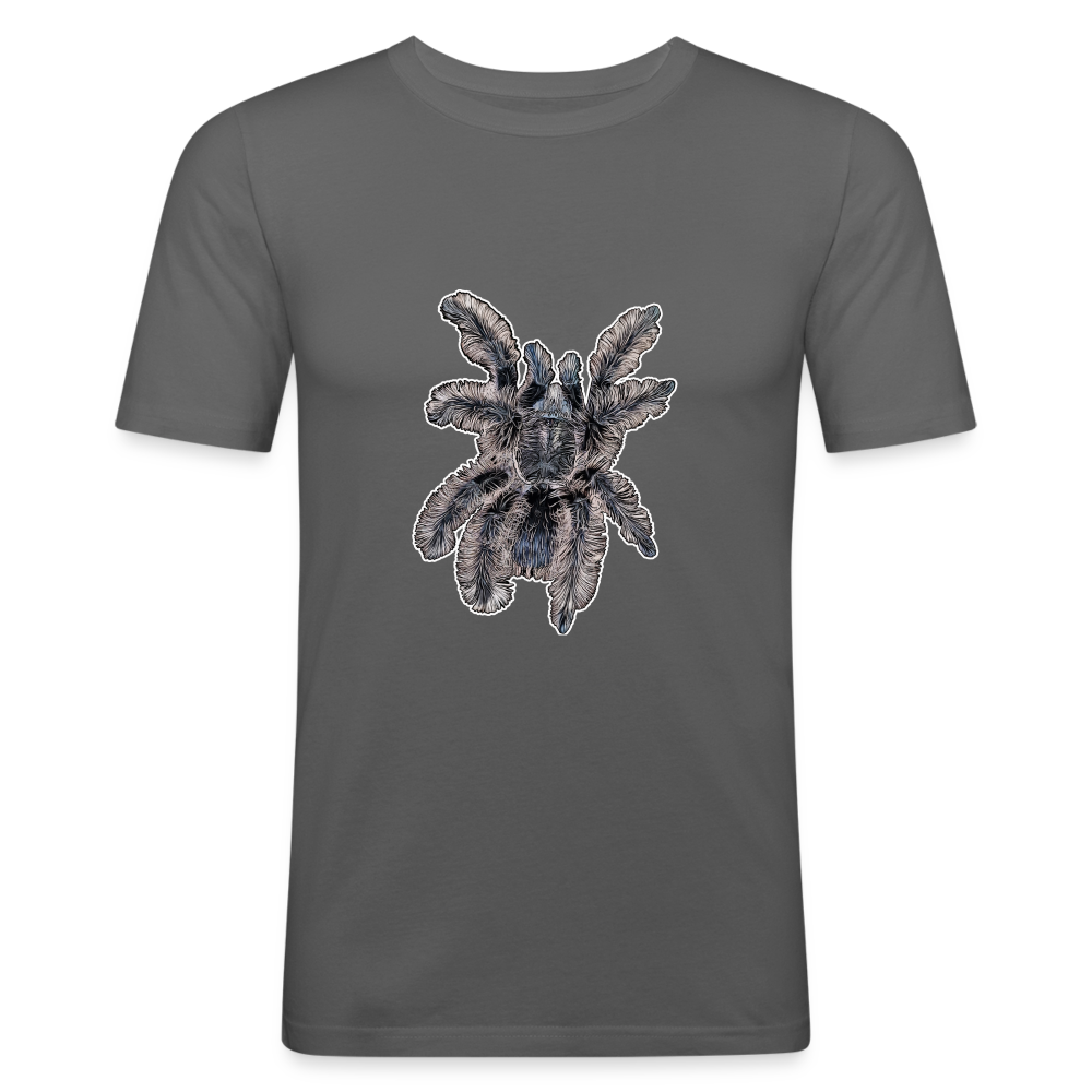 Männer Slim Fit T-Shirt Tliltocatl albopilosus - Graphite