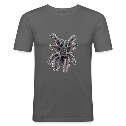 Männer Slim Fit T-Shirt Tliltocatl albopilosus - Graphite