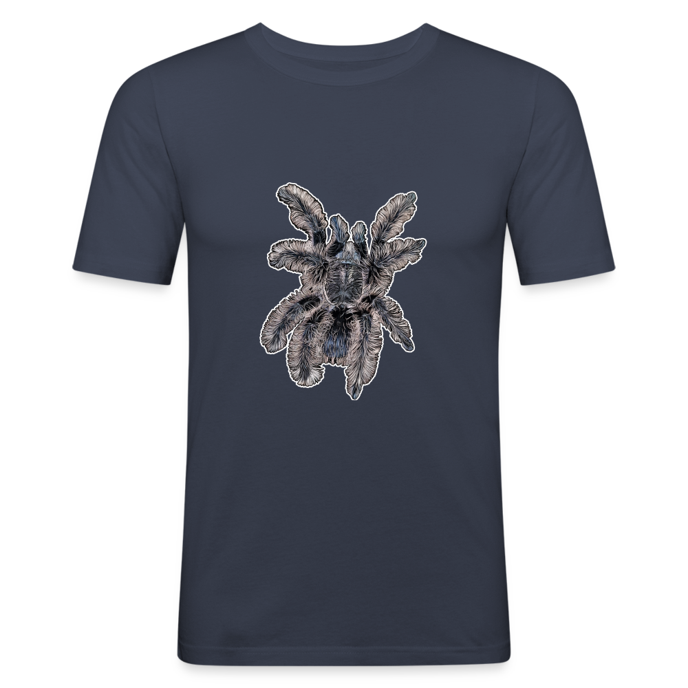 Männer Slim Fit T-Shirt Tliltocatl albopilosus - Navy