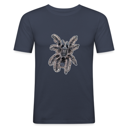 Männer Slim Fit T-Shirt Tliltocatl albopilosus - Navy