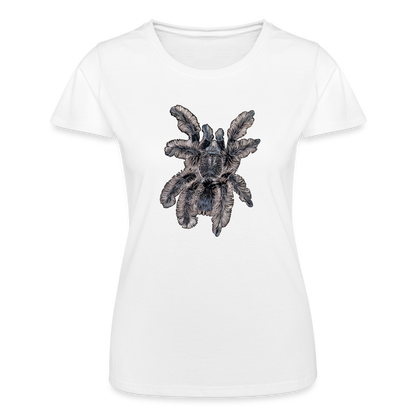 Frauen Fruit of the Loom T-Shirt Tliltocatl albopilosus - weiß