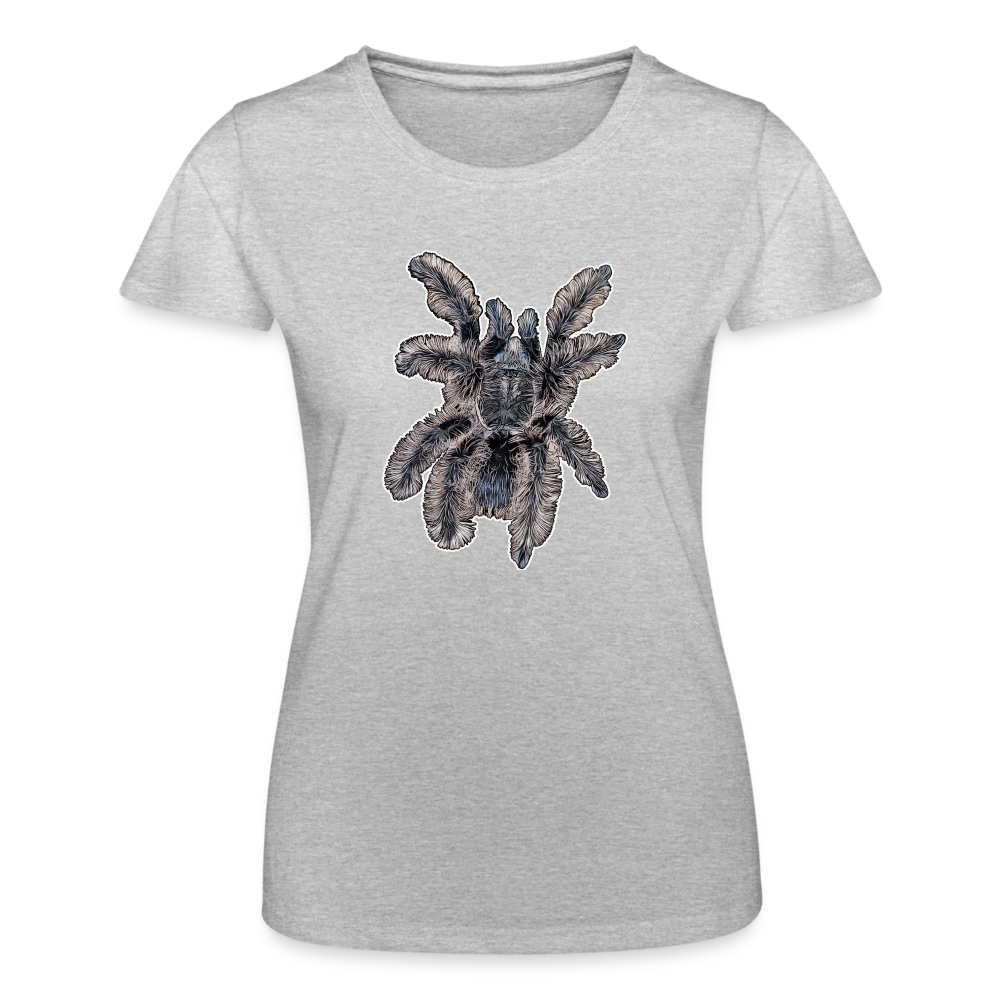Frauen Fruit of the Loom T-Shirt Tliltocatl albopilosus - Grau meliert