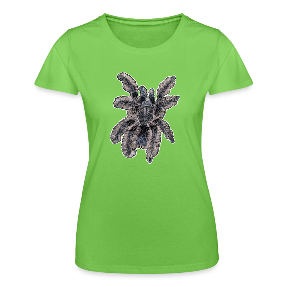 Frauen Fruit of the Loom T-Shirt Tliltocatl albopilosus - Hellgrün
