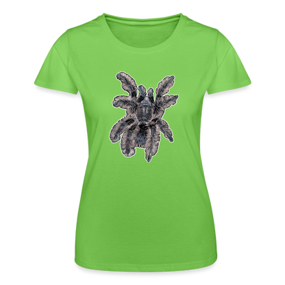 Frauen Fruit of the Loom T-Shirt Tliltocatl albopilosus - Hellgrün