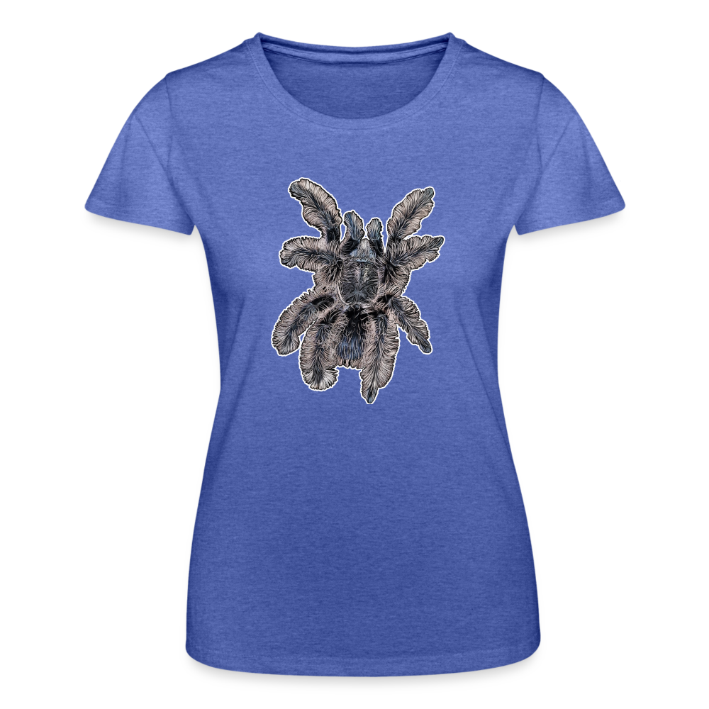 Frauen Fruit of the Loom T-Shirt Tliltocatl albopilosus - Blau meliert