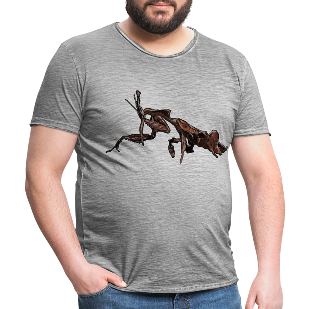 Männer Vintage T-Shirt Phyllocrania paradoxa female 2 - Vintage Grau