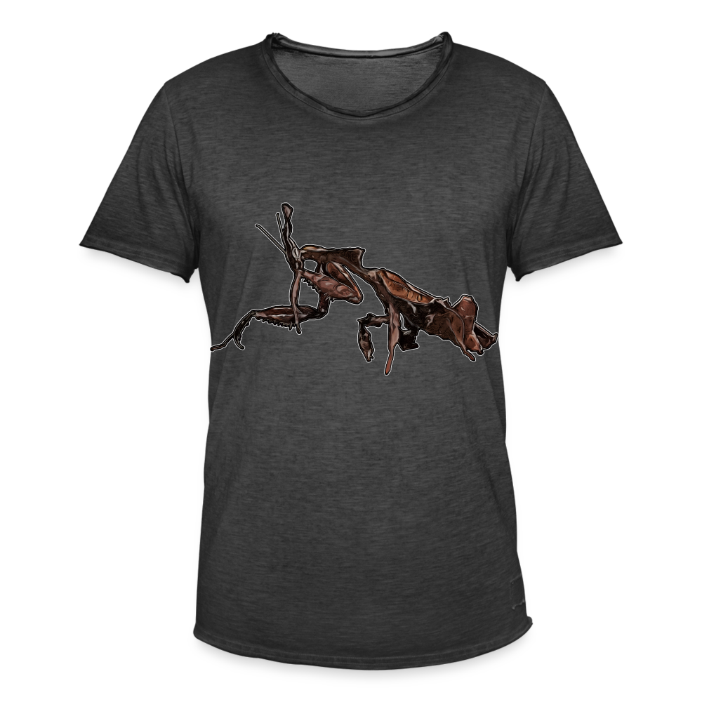 Männer Vintage T-Shirt Phyllocrania paradoxa female 2 - Vintage Schwarz