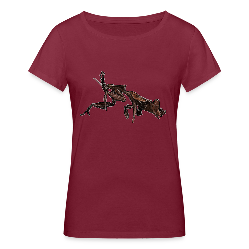 Frauen Stanley & Stella Bio-T-Shirt Phyllocrania paradoxa female 2 - Burgunderrot