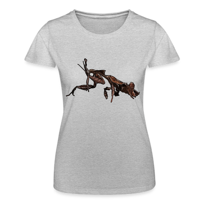Frauen Fruit of the Loom T-Shirt Phyllocrania paradoxa female 2 - Grau meliert