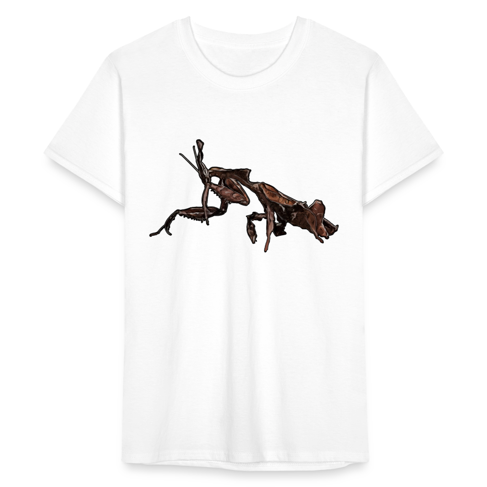 Männer Fruit of the Loom T-Shirt Phyllocrania paradoxa female 2 - weiß