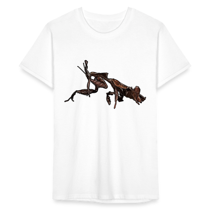 Männer Fruit of the Loom T-Shirt Phyllocrania paradoxa female 2 - weiß