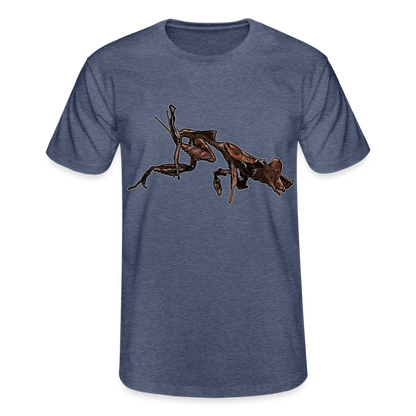 Männer Fruit of the Loom T-Shirt Phyllocrania paradoxa female 2 - Navy meliert