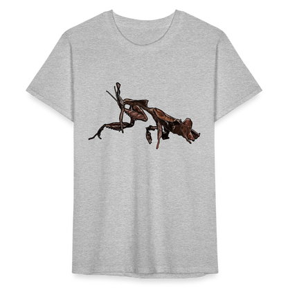 Männer Fruit of the Loom T-Shirt Phyllocrania paradoxa female 2 - Grau meliert