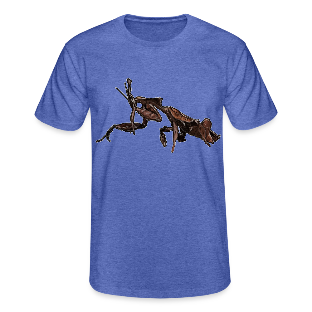 Männer Fruit of the Loom T-Shirt Phyllocrania paradoxa female 2 - Blau meliert