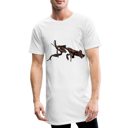 Männer Urban Longshirt Phyllocrania paradoxa female 2 - weiß