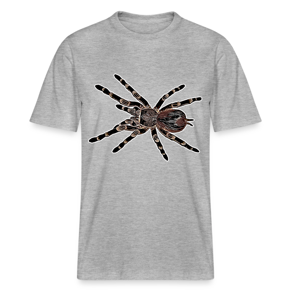 Unisex Stanley & Stella Bio-T-Shirt Acanthoscurria geniculata - Grau meliert