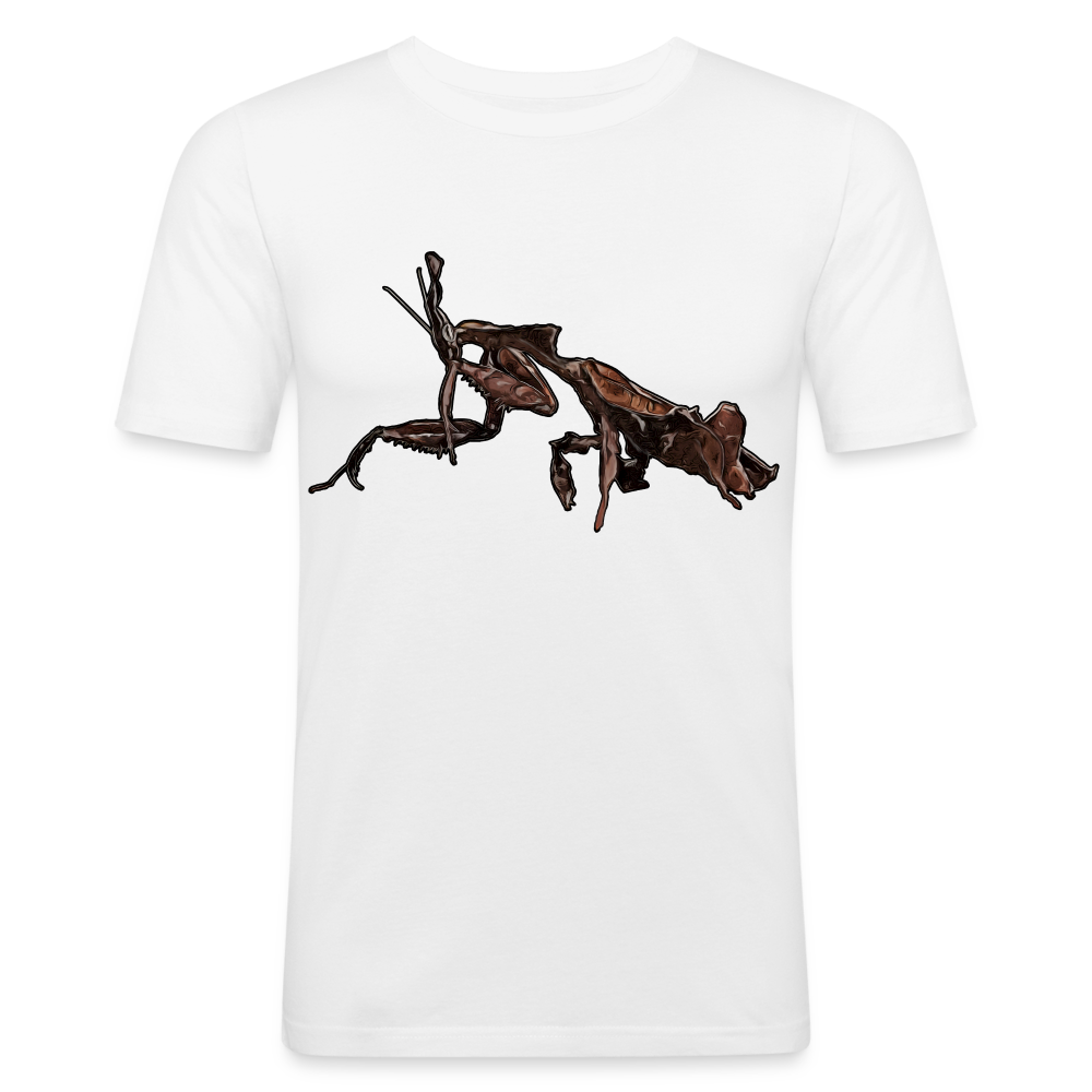 Männer Slim Fit T-Shirt Phyllocrania paradoxa female 2 - weiß