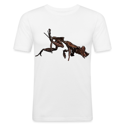 Männer Slim Fit T-Shirt Phyllocrania paradoxa female 2 - weiß