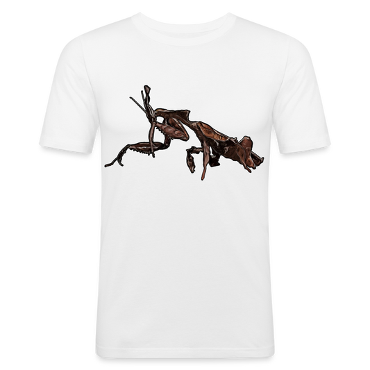 Männer Slim Fit T-Shirt Phyllocrania paradoxa female 2 - weiß